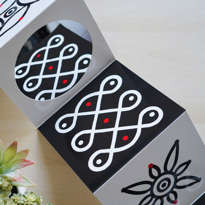 The Desi Dot Book: High-Contrast Patterns for Babies with Activities for All Ages