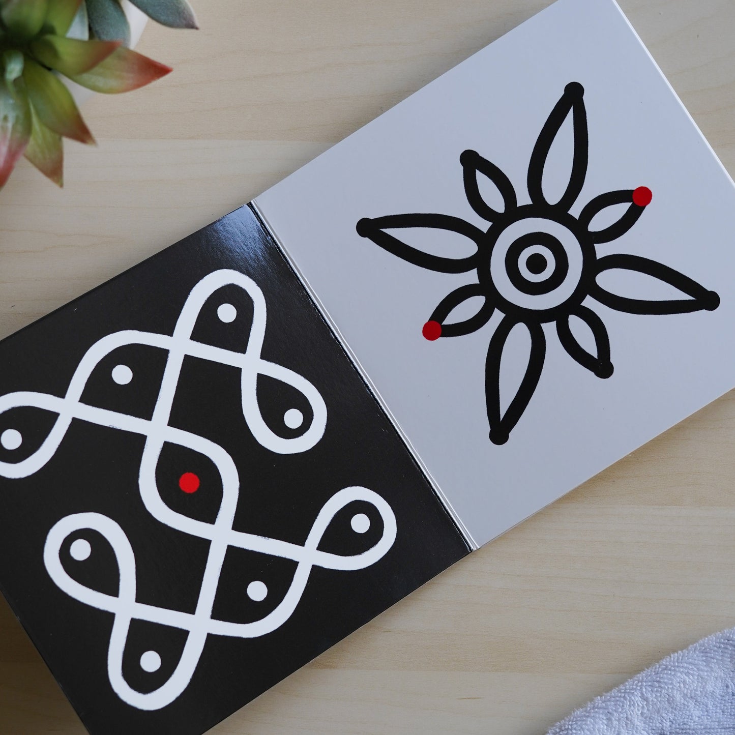 The Desi Dot Book: High-Contrast Patterns for Babies with Activities for All Ages